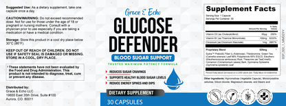 Glucose Defender - Blood Sugar & Metabolism Support
